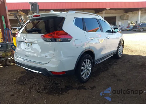 2017 Nissan Rogue Sv z USA, uszkodzony, nr VIN KNMAT2MT4HP598074